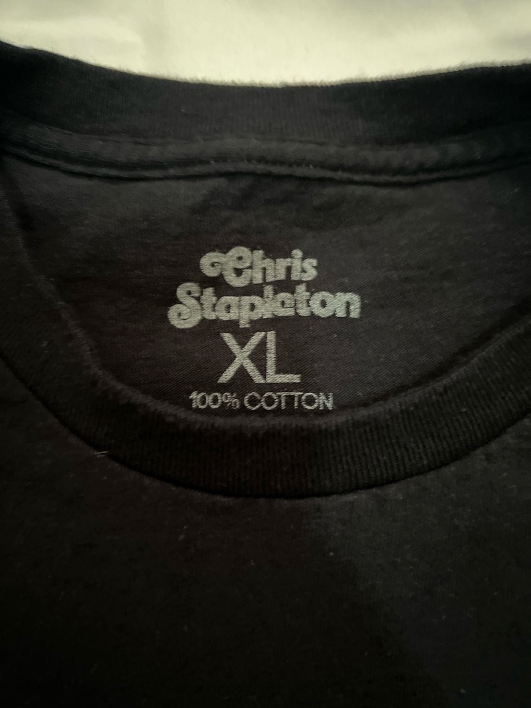 Chris Stapleton Whiskey and You Graphic T-Shirt Black Size XL 4