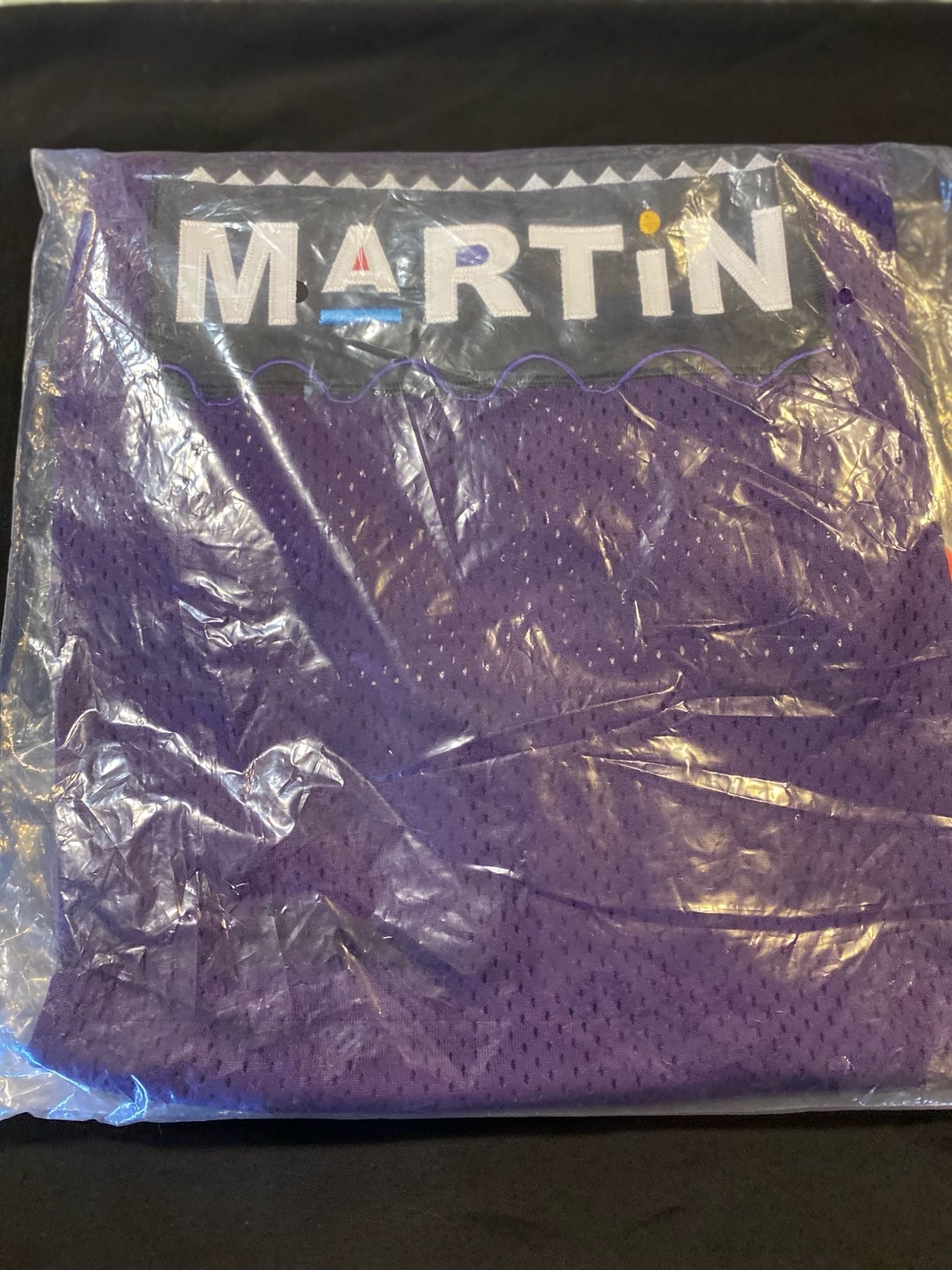 Headgear Classics Martin Payne #23 Retro Purple Youth Basketball Jersey Size XL 1