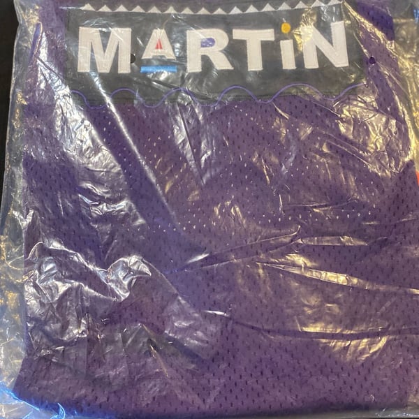 Headgear Classics Martin Payne #23 Retro Purple Youth Basketball Jersey Size XL
