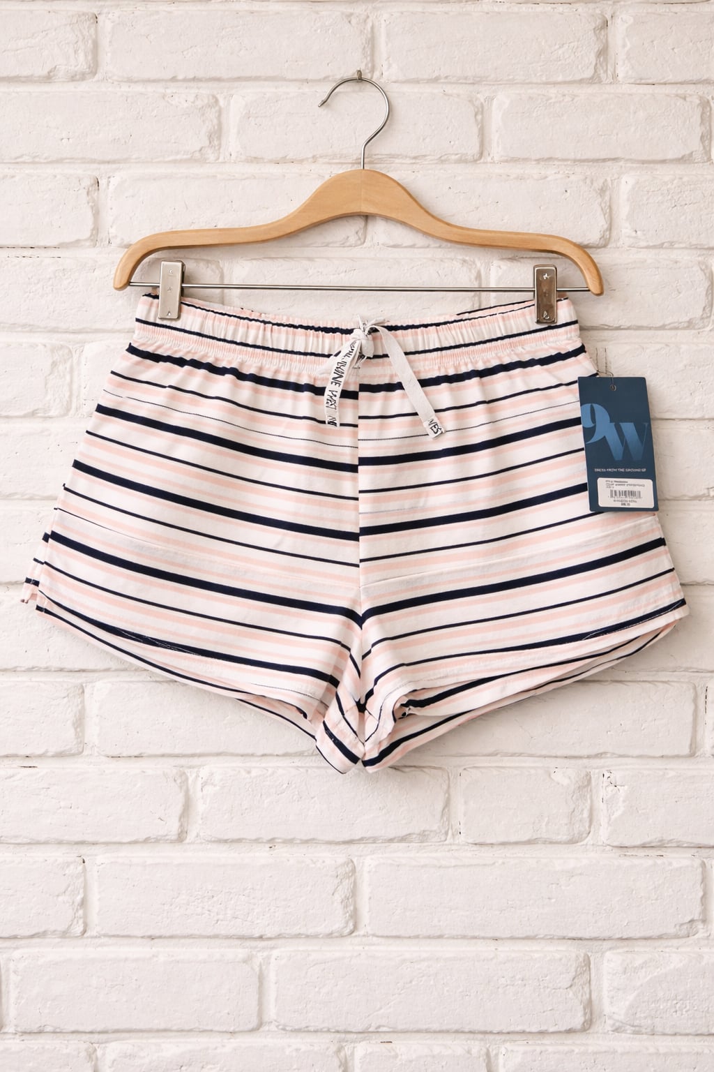 Nine West Sleepwear Striped Pajama Shorts Size S 1