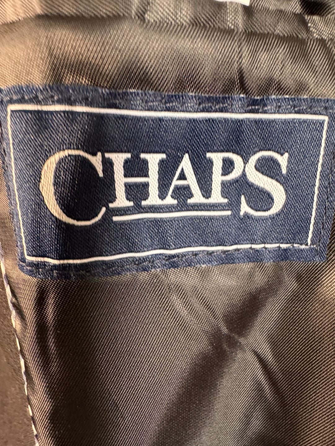 Chaps Boys' Black 2-Button Suit Jacket Blazer Size 8 Regular 3