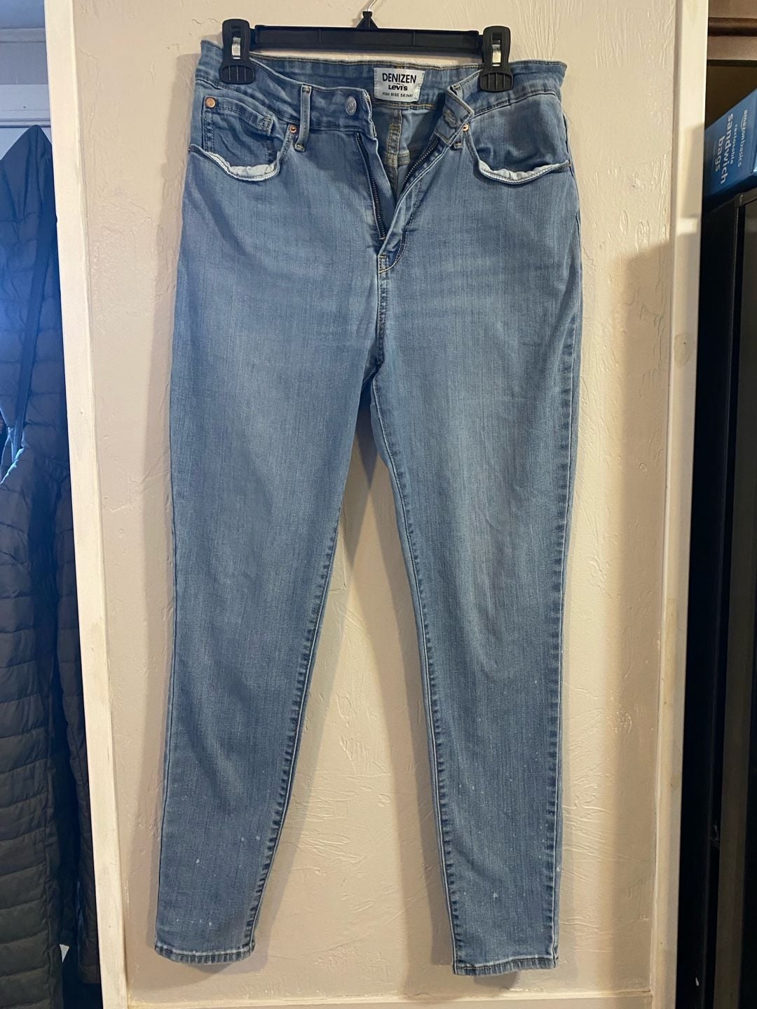 Denizen from Levi's High Rise Skinny Jeans Size 12M 31x30 Light Wash 2