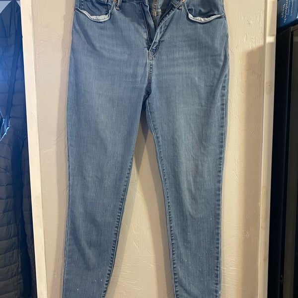 Denizen from Levi's High Rise Skinny Jeans Size 12M 31x30 Light Wash