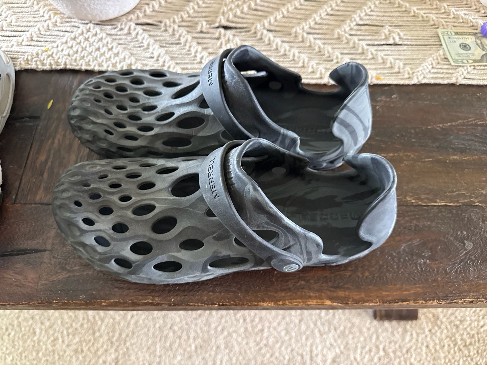 Merrell Hydro Moc Black Marble Clogs 3