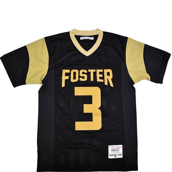 Headgear Classics CeeDee Lamb Foster High School Football Jersey Black Size XL