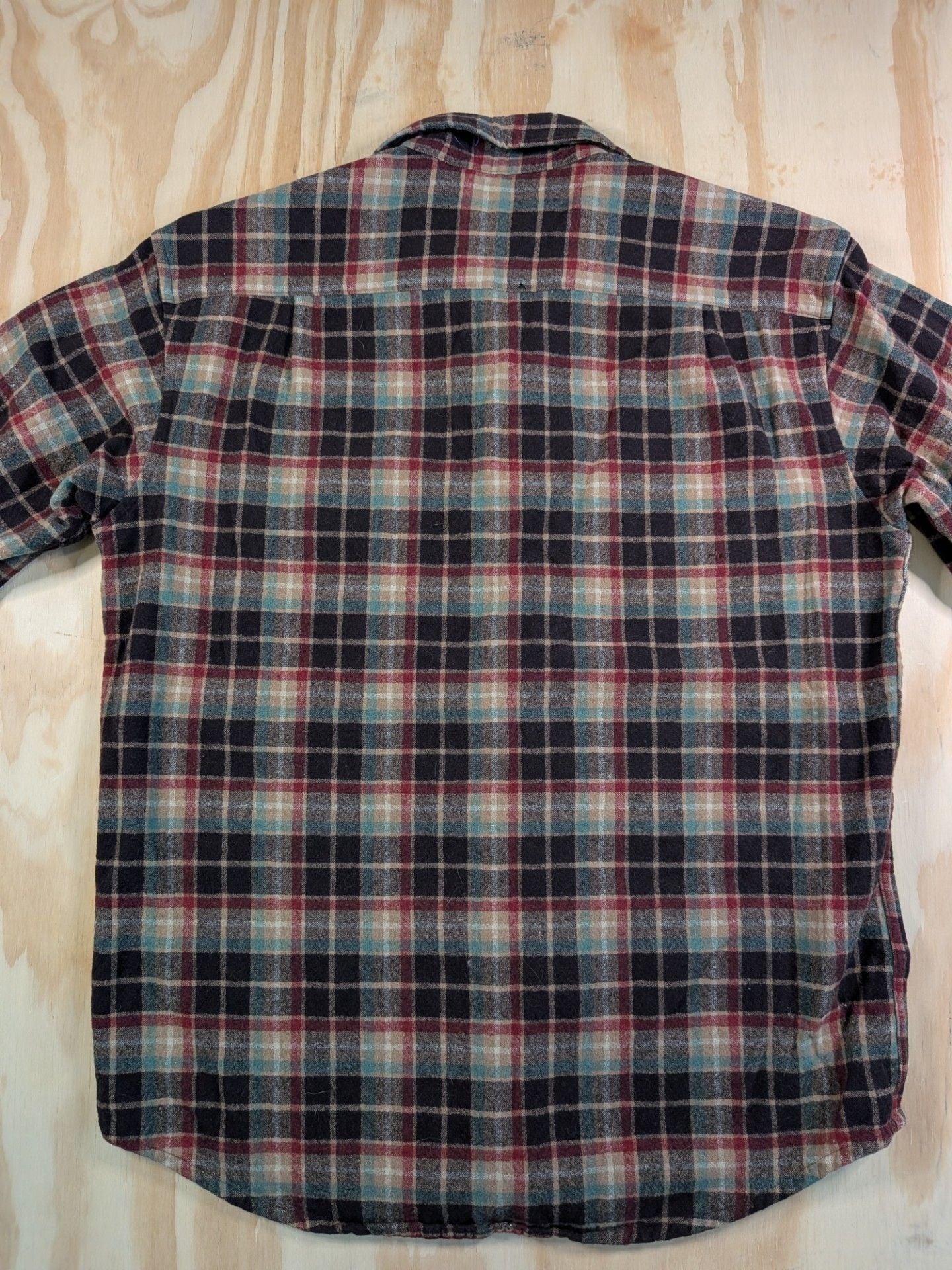 Pendleton 100% Virgin Wool Plaid Board Shirt 3