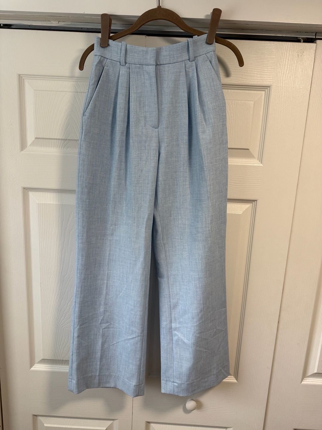 Women's Curve Love A&F Sloane Tailored Wide Leg Pant Size 23 or 000 2