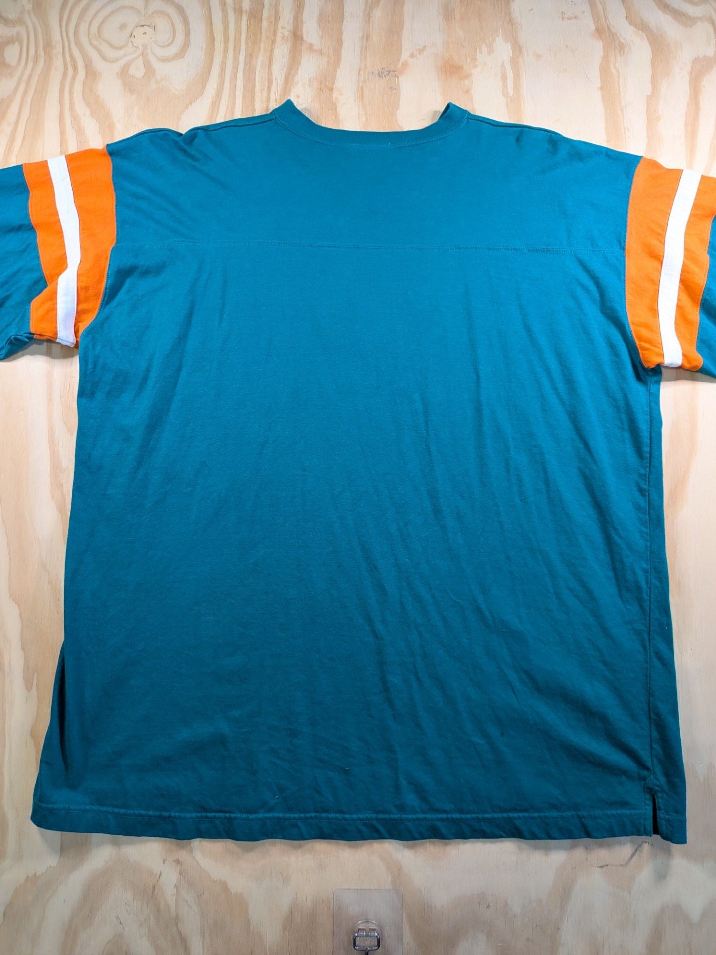 Vintage Miami Dolphins Lee Sport NFL Embroidered T-Shirt Size 2XL 5