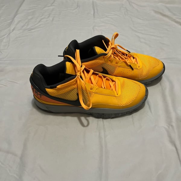 Like New 13.5 Nike Ja 1 Bright Mandarin Basketball Shoes