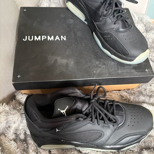 Jordan Point Lane Black White Sneakers Size 13 CZ4166-001