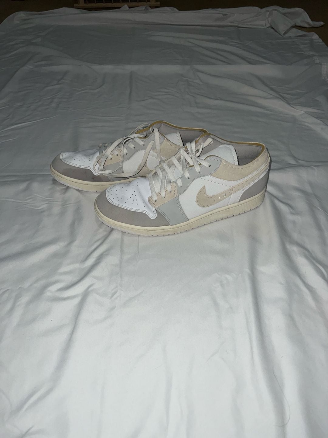 Air Jordan 1 Low SE Craft Inside Out Tech Grey Size 13 2
