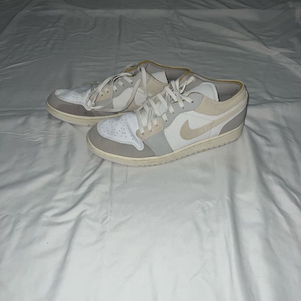 Air Jordan 1 Low SE Craft Inside Out Tech Grey Size 13