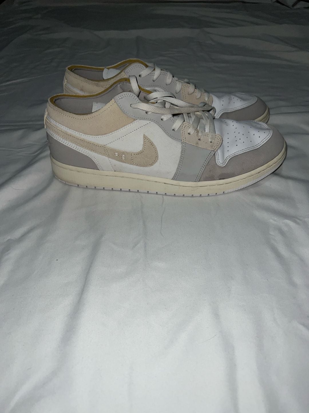 Air Jordan 1 Low SE Craft Inside Out Tech Grey Size 13 5
