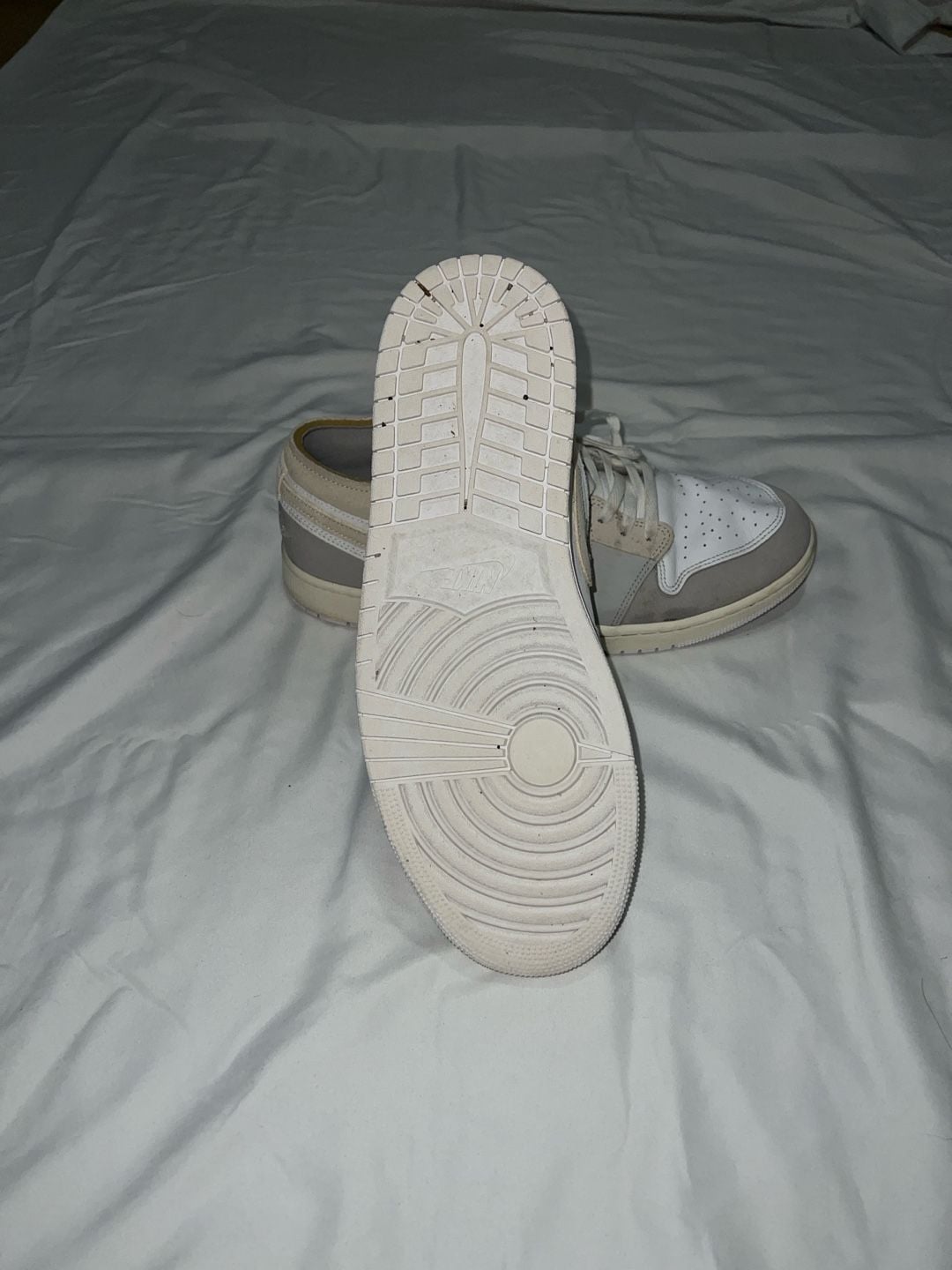 Air Jordan 1 Low SE Craft Inside Out Tech Grey Size 13 6