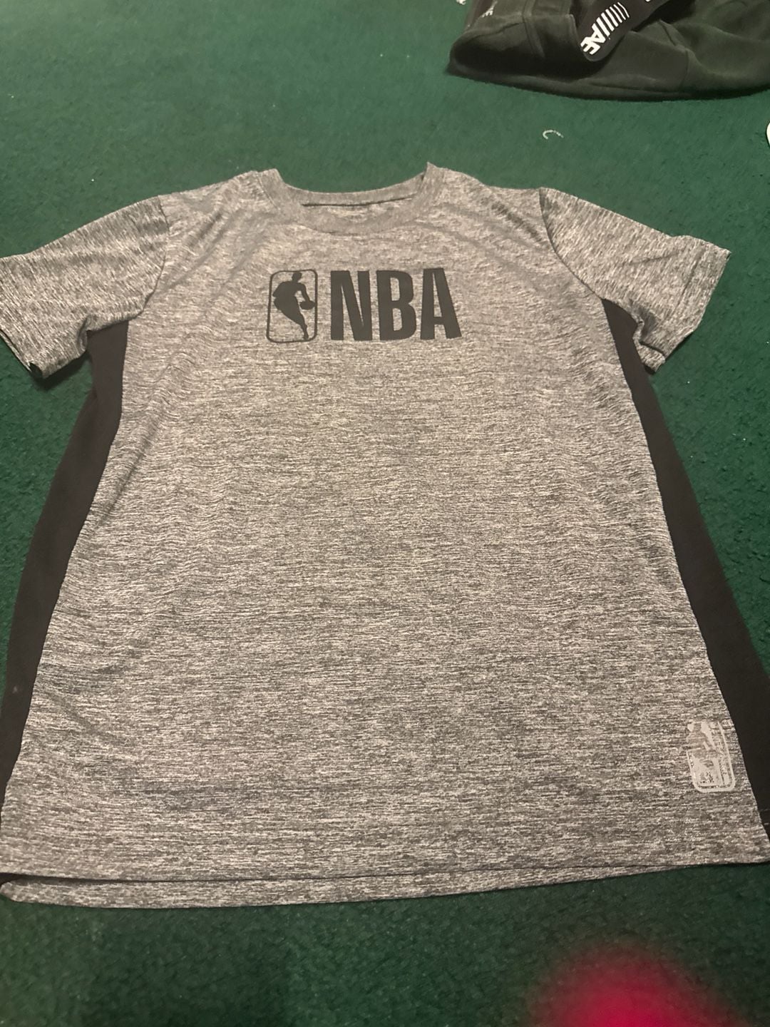 NBA Youth Boys Heathered Grey Performance T-Shirt Size L (14/16) 5
