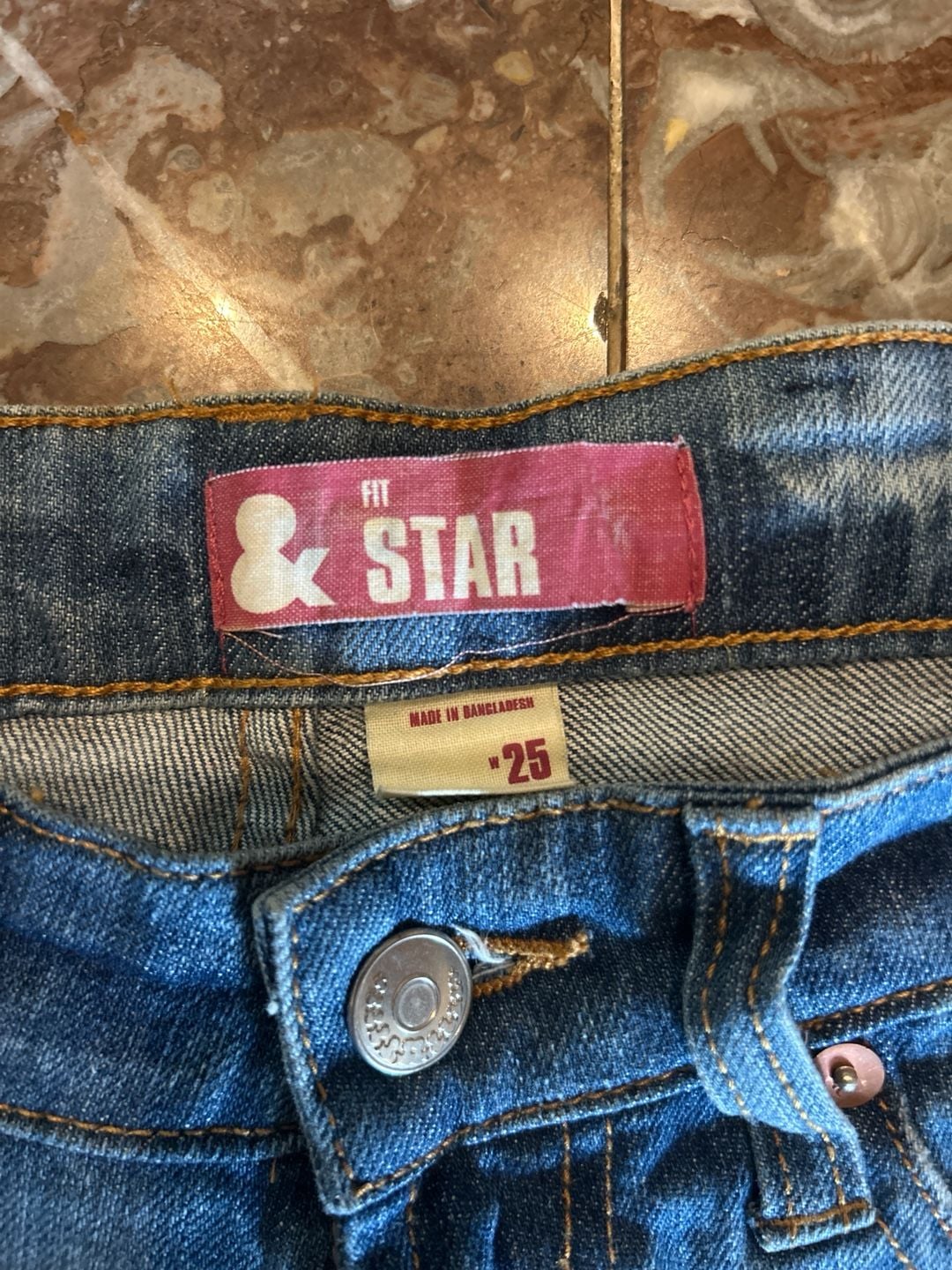 H&M Fit & Star Denim Shorts Size W 25 2
