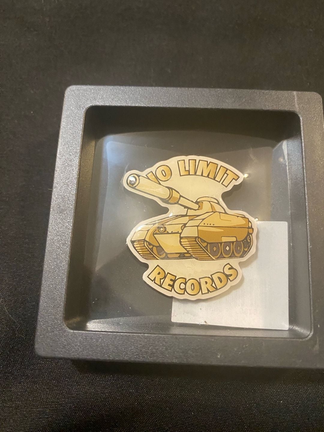 No Limit Records Tank Logo Enamel Pin 1