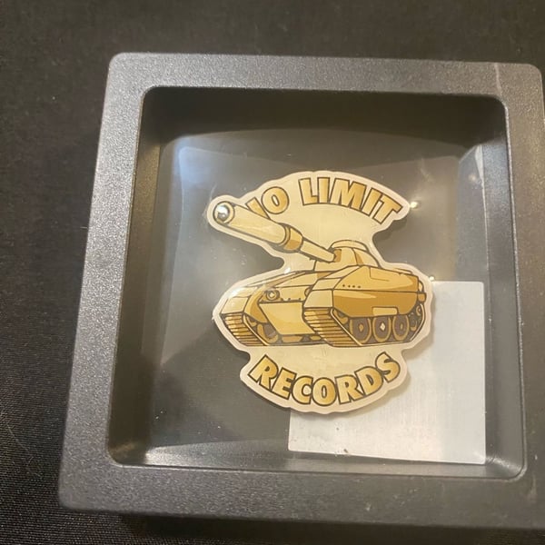 No Limit Records Tank Logo Enamel Pin