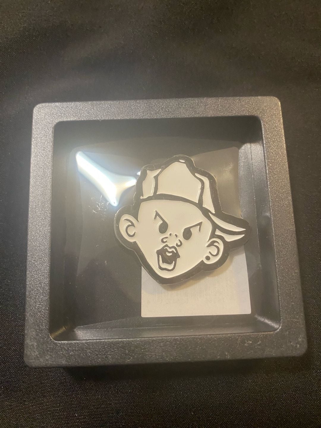 World Industries Angry Boy Enamel Pin 1
