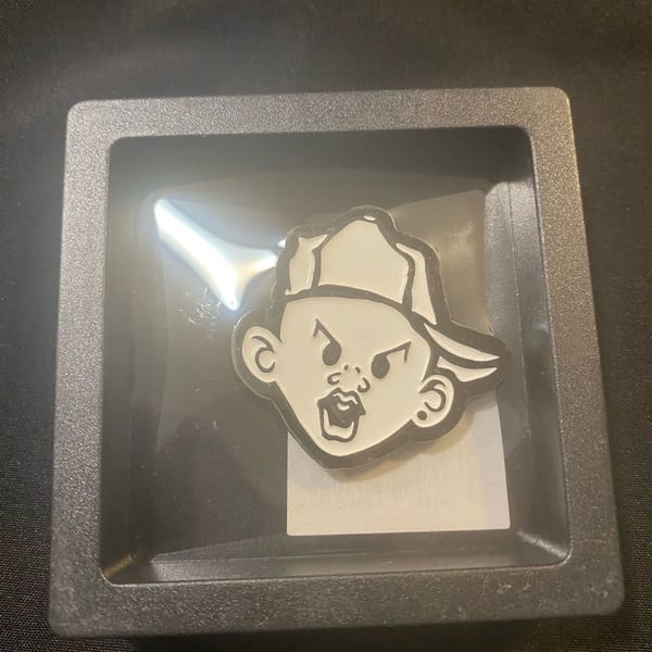 World Industries Angry Boy Enamel Pin