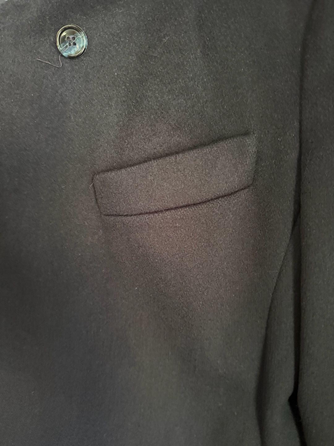 Ashley Scott Vintage 100% Wool Long Double Breasted Overcoat with Paisley Lining 8