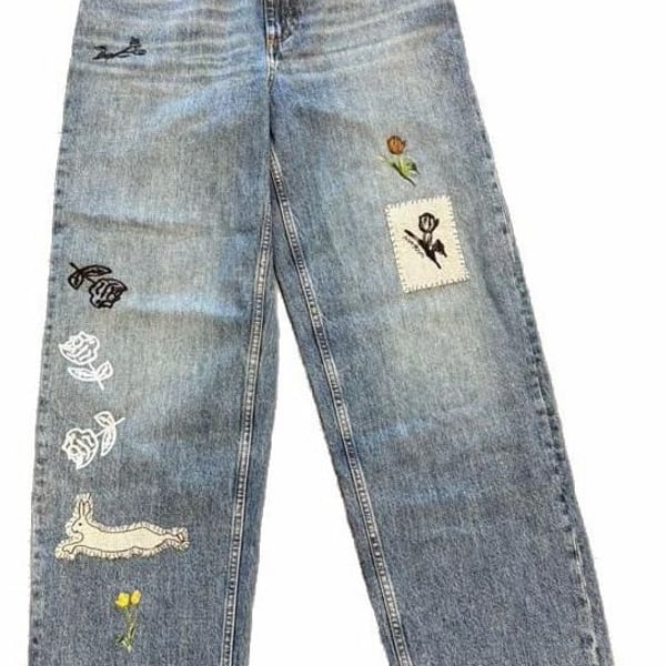 Marni Embroidered Jeans