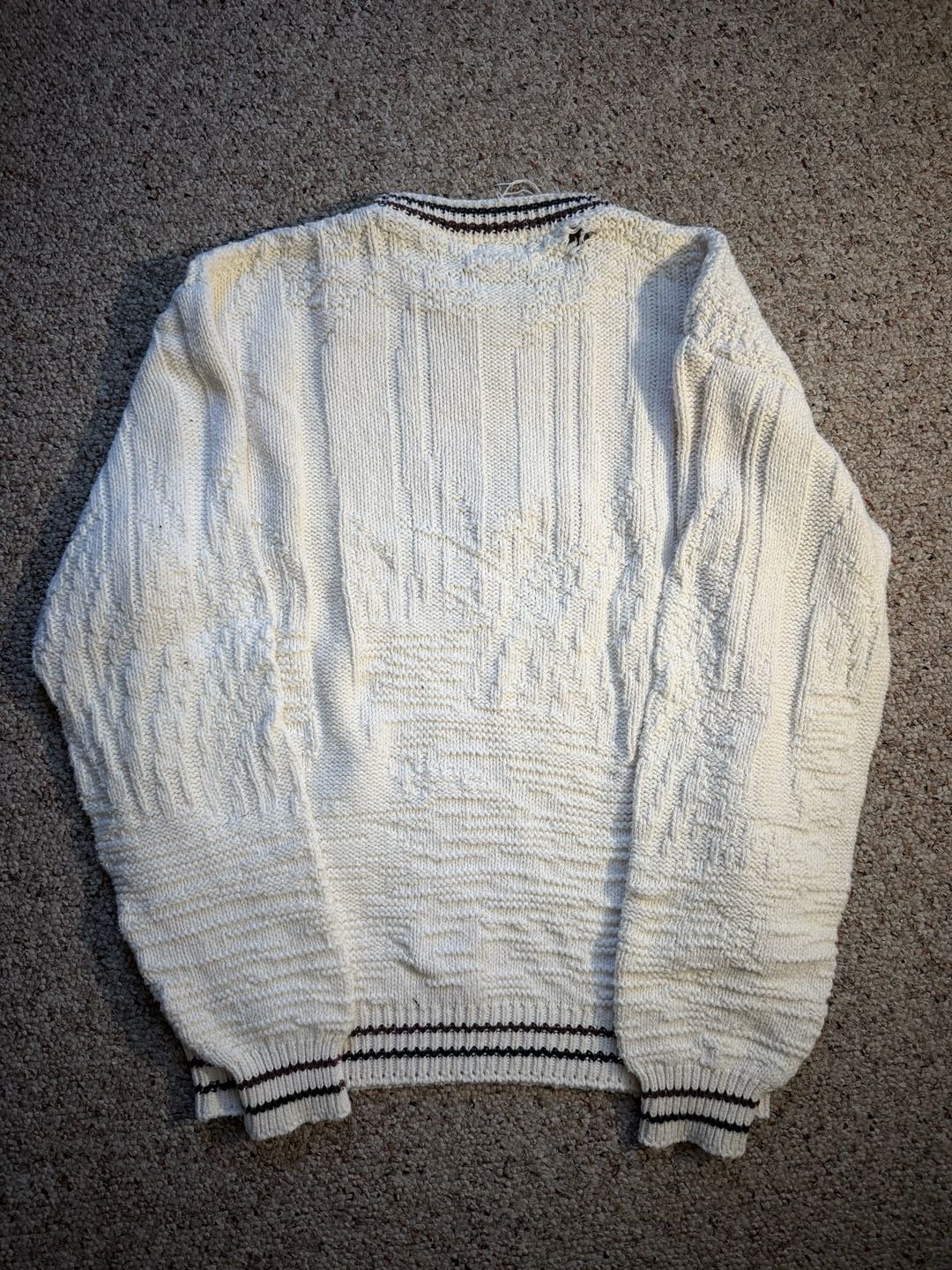 Vintage St. John's Bay Black Lab & Duck Cotton Sweater Size Large Tall 5