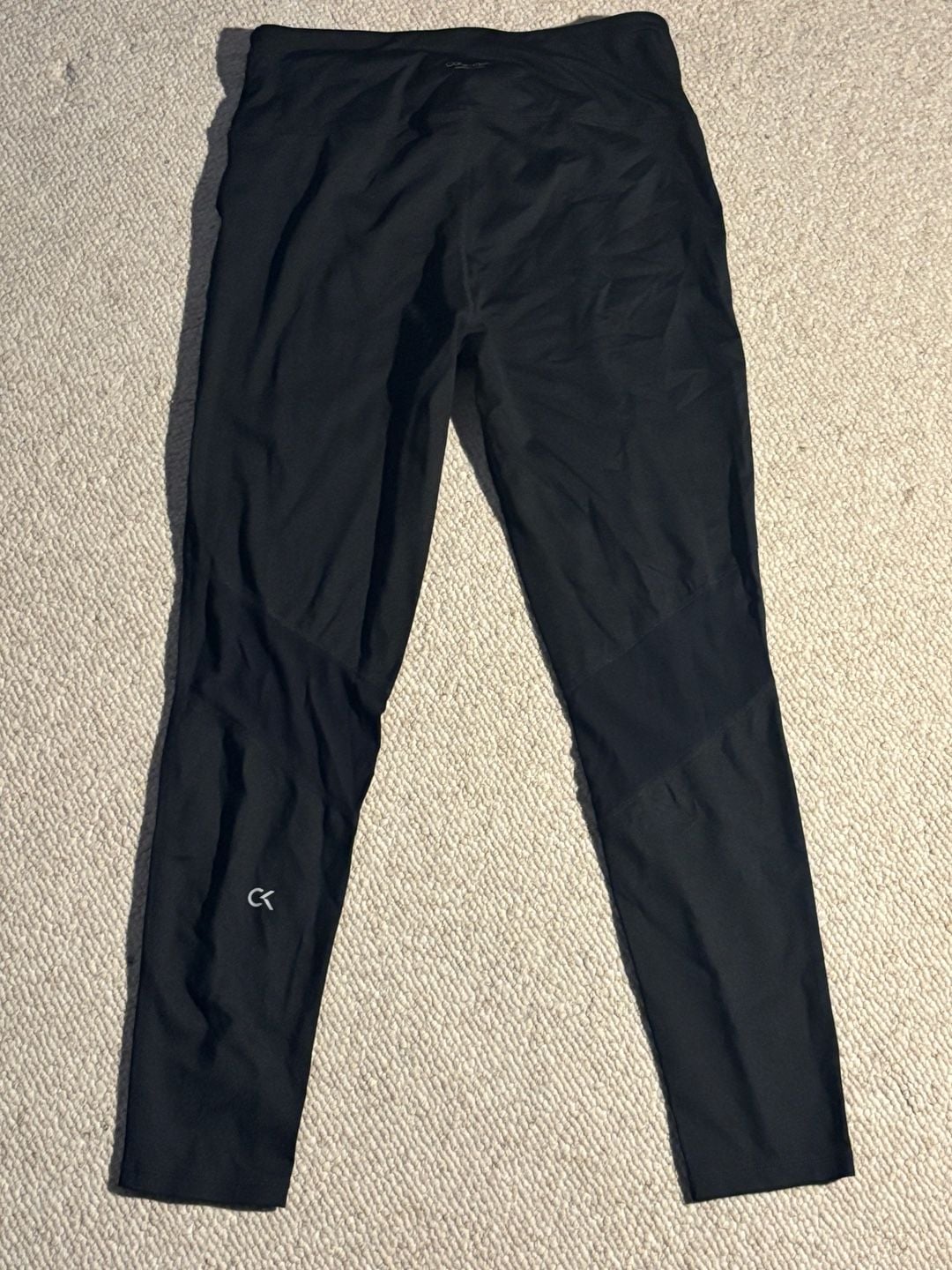 Calvin Klein Performance Black Wicking Leggings Size XL Womens 2