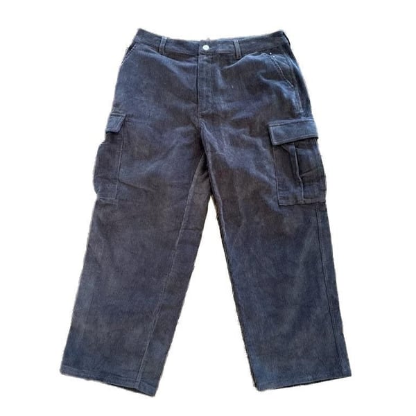 Pop Trading Company Men's Cargo Pant in Anthracite Pop Trading Company
