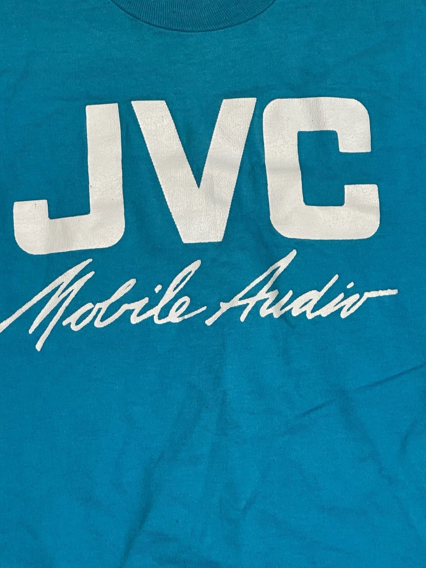 Vintage JVC Mobile Audio T-Shirt Screen Stars Best Size L 3