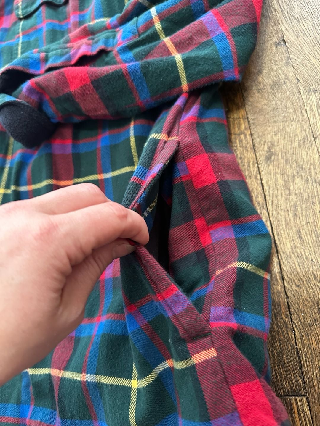 L.L.Bean Fleece-Lined Flannel Shirt Jac Plaid XXL-REG Outdoor Barn 4