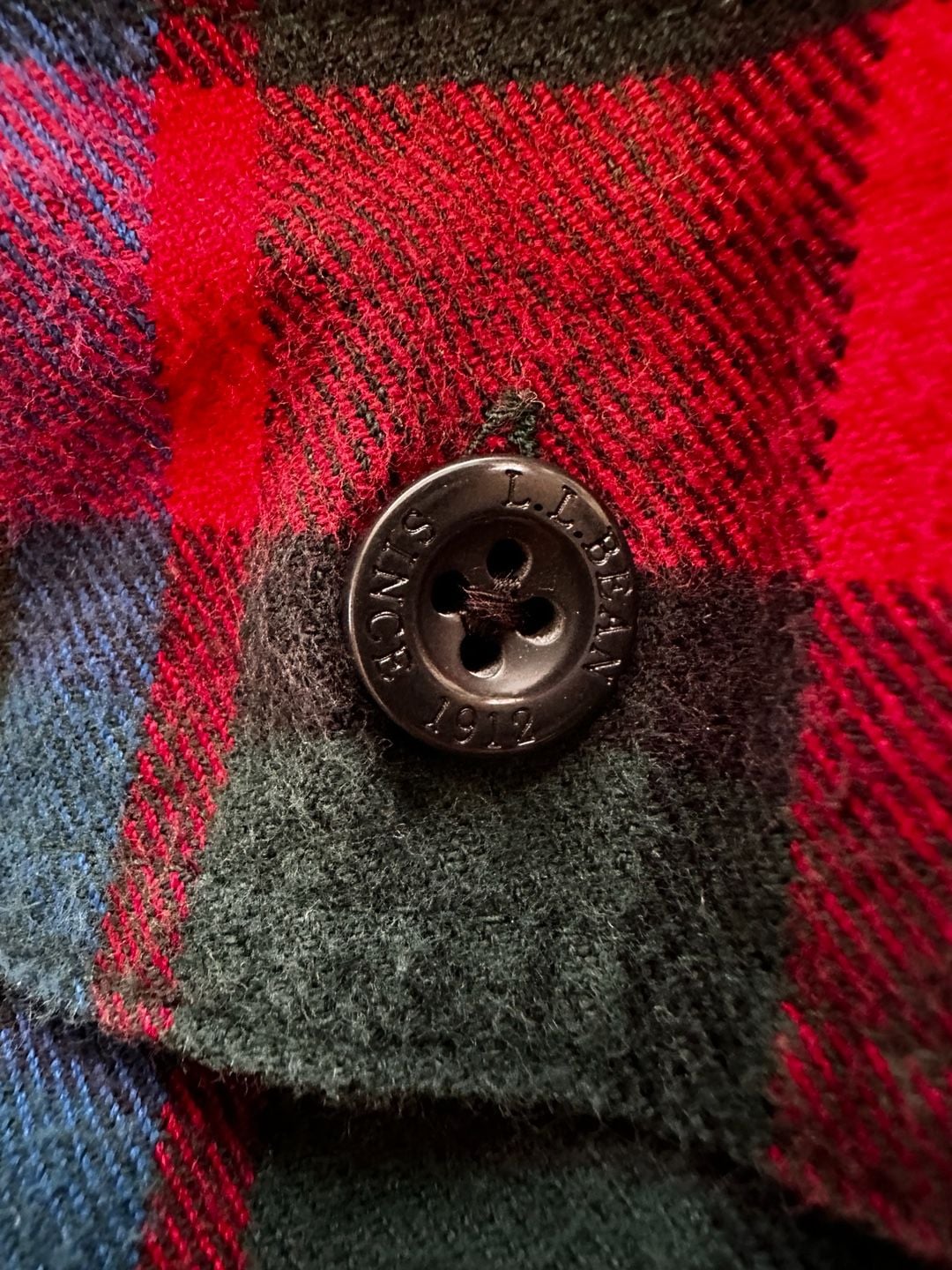 L.L.Bean Fleece-Lined Flannel Shirt Jac Plaid XXL-REG Outdoor Barn 12