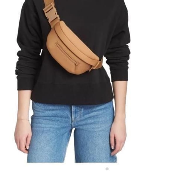 Dagne Dover Ace Neoprene Fanny Pack - Camel
