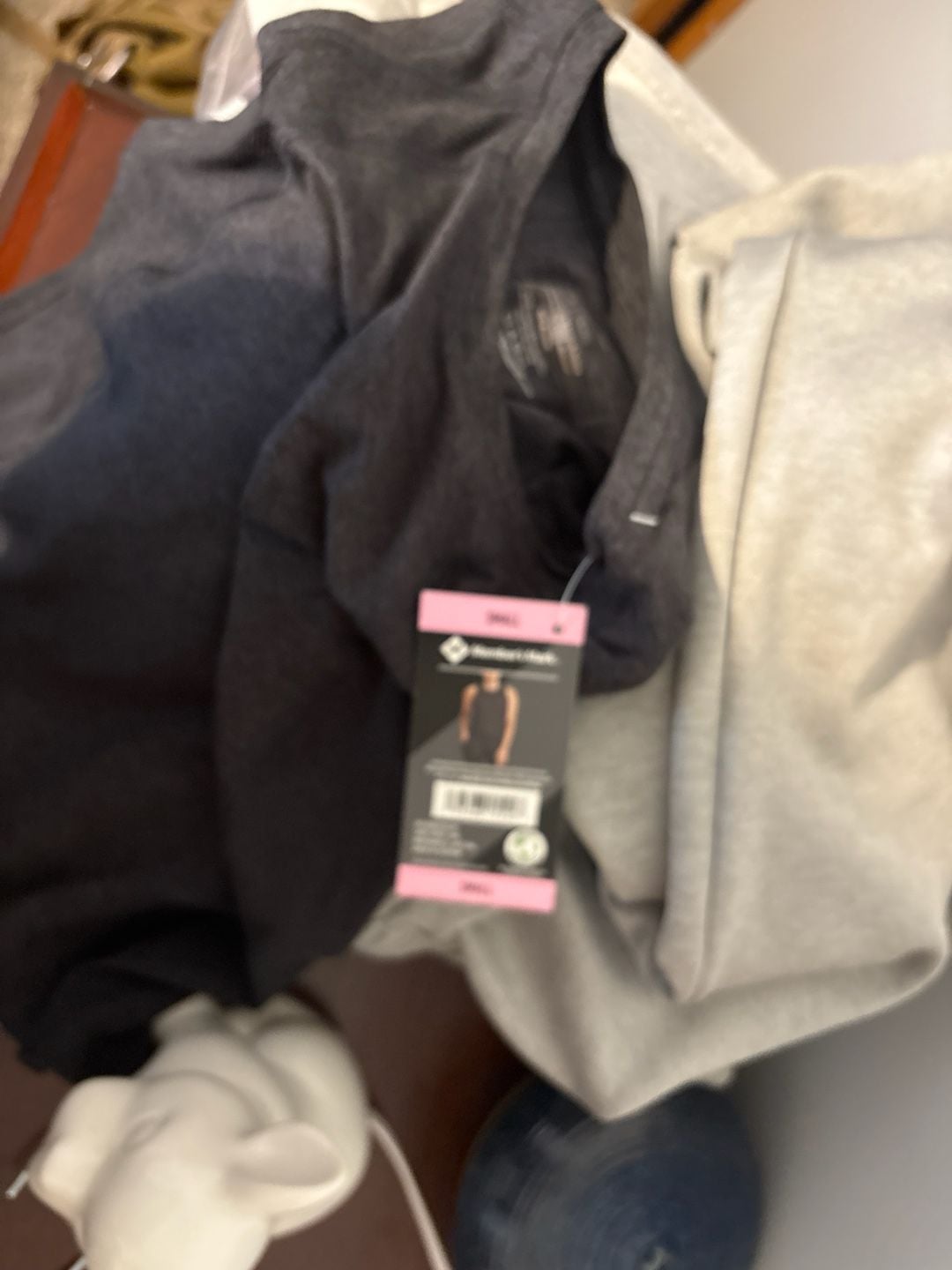 Member's Mark Women's High Neck Active Tank Top, Charcoal Grey, Size Small 3