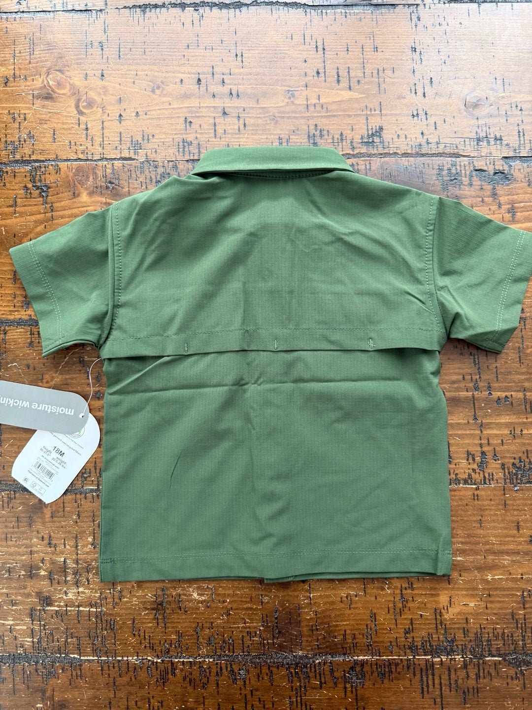 Wonder Nation Toddler Boys Adventure Shirt, Green Leaf, 18M 7