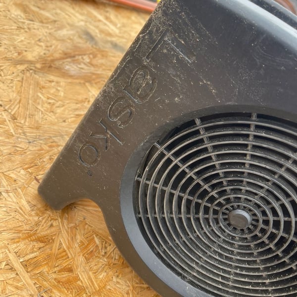 Lasko Pro-Performance High Velocity Pivoting Utility Fan with Outlets