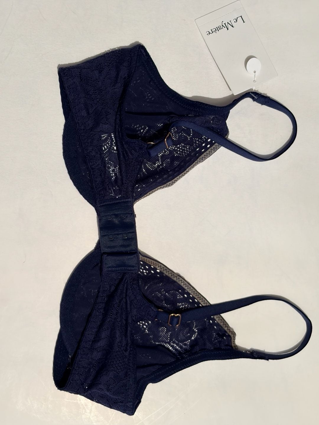 Le Mystère Lace Allure Unlined Underwire Bra, Size 32C 3