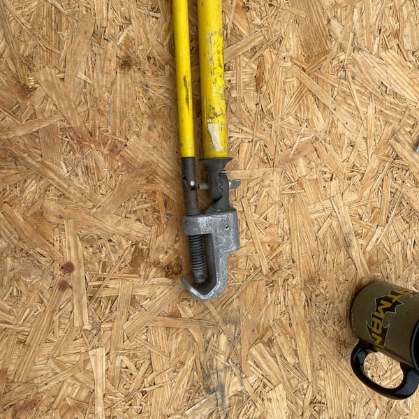 Hastings Fiberglass External Rod Shotgun Stick Hot Stick Electrical Lineman Tool