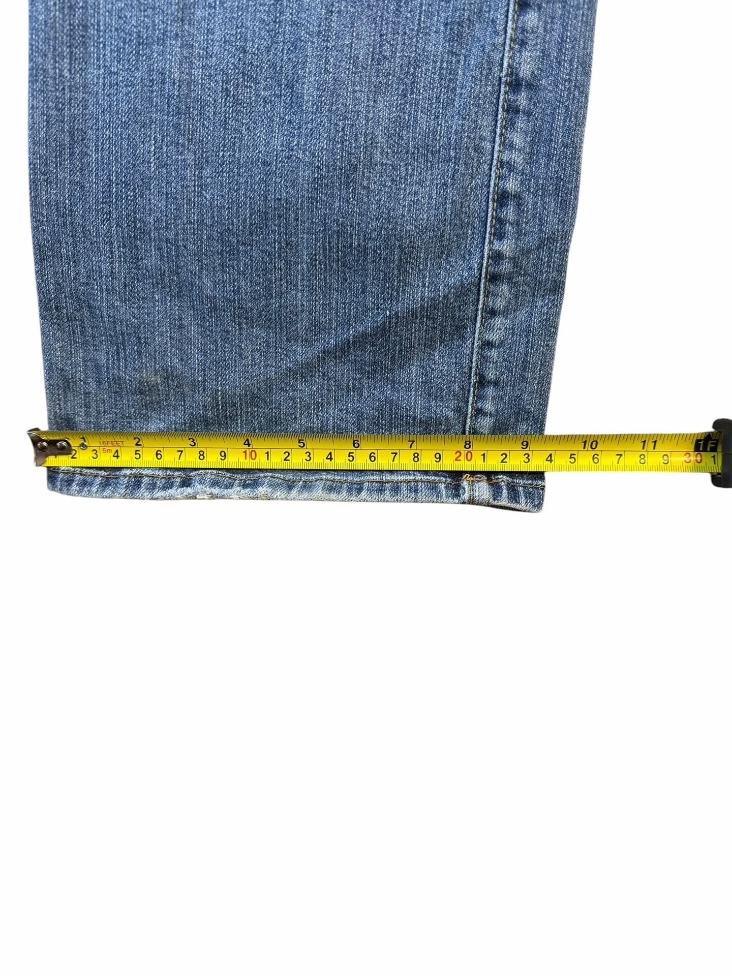 Lucky Brand Easy Rider Women’s Bootcut Jeans 12/31 Made USA Blue Denim 9