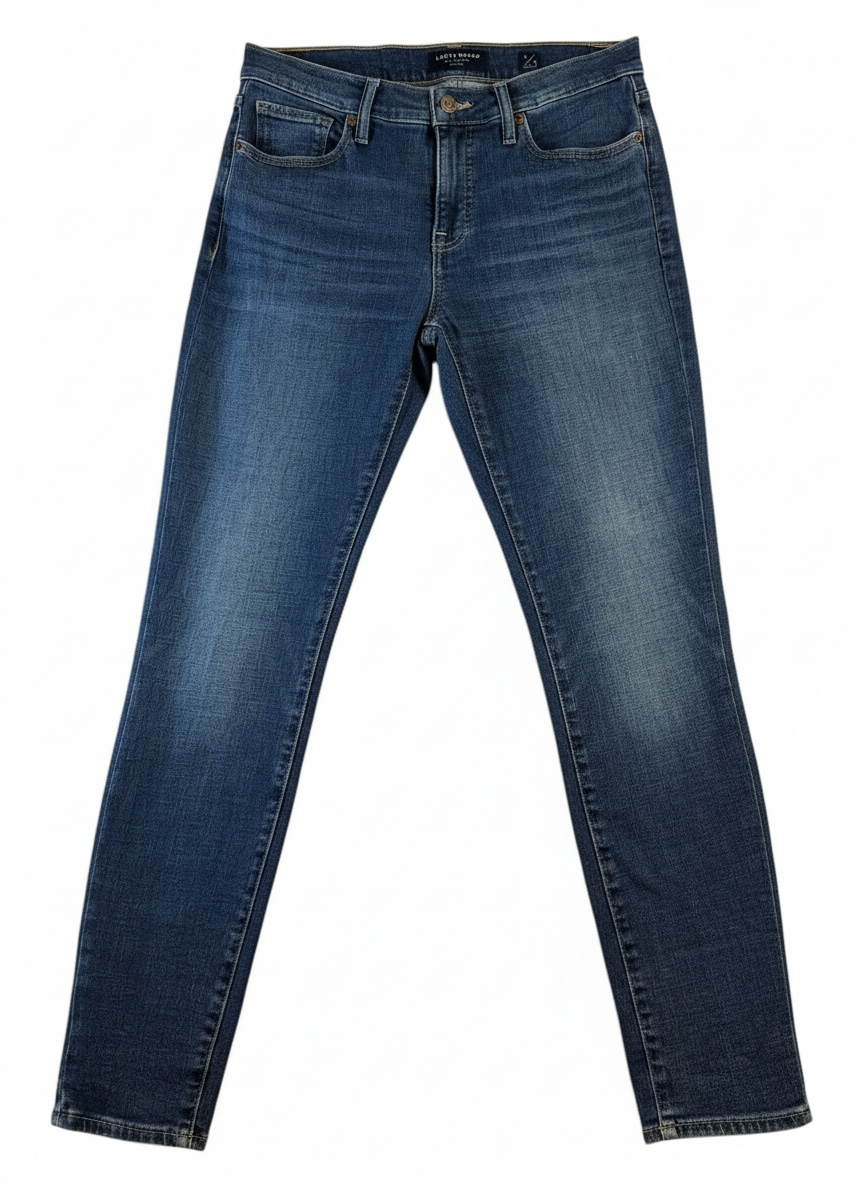 Lucky Brand Ava Women’s Jeans Size 8/29 Regular Mid Rise Skinny Dark Wash 2
