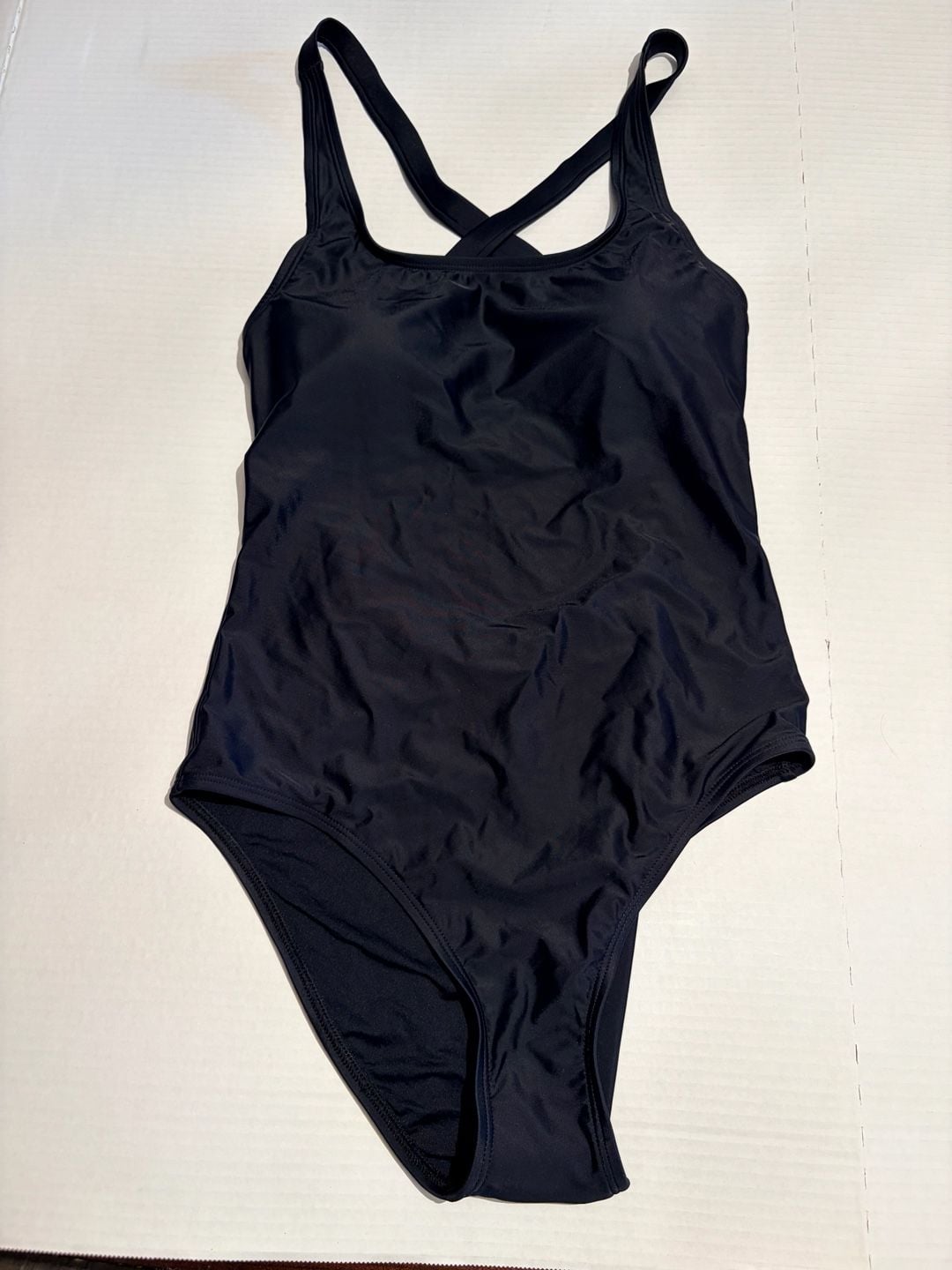 Quince Italian Adjustable Side-Tie Bikini Bottom Black Size M 1