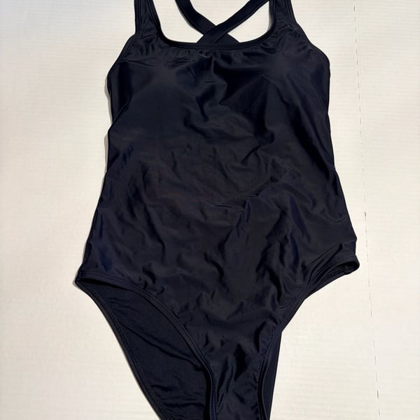 Quince Italian Adjustable Side-Tie Bikini Bottom Black Size M