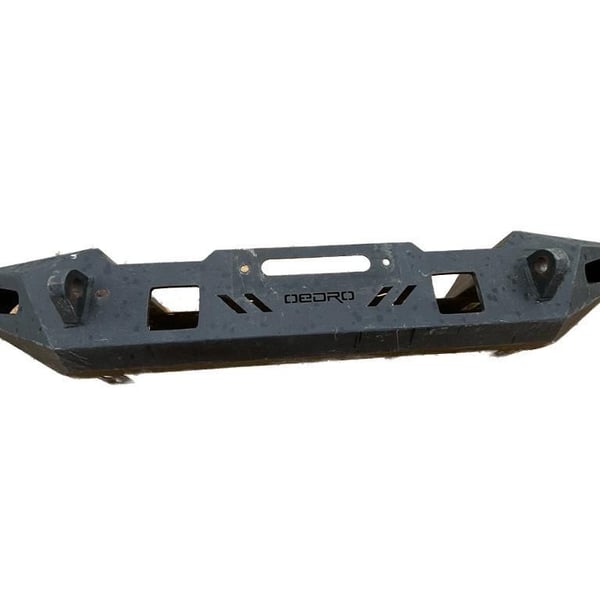 OEDRO Front Bumper for 2007-2025 Jeep Wrangler JK JL & Gladiator JT with Winch Plate