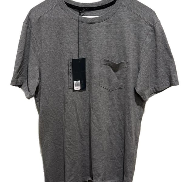 VRST Men's Essential Pocket Tee - Mid Grey Heater