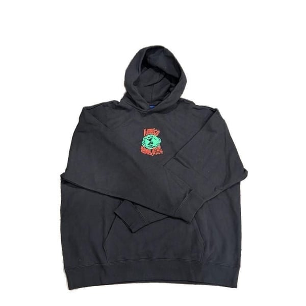 Awake NY Globe Hoodie Black Size XL