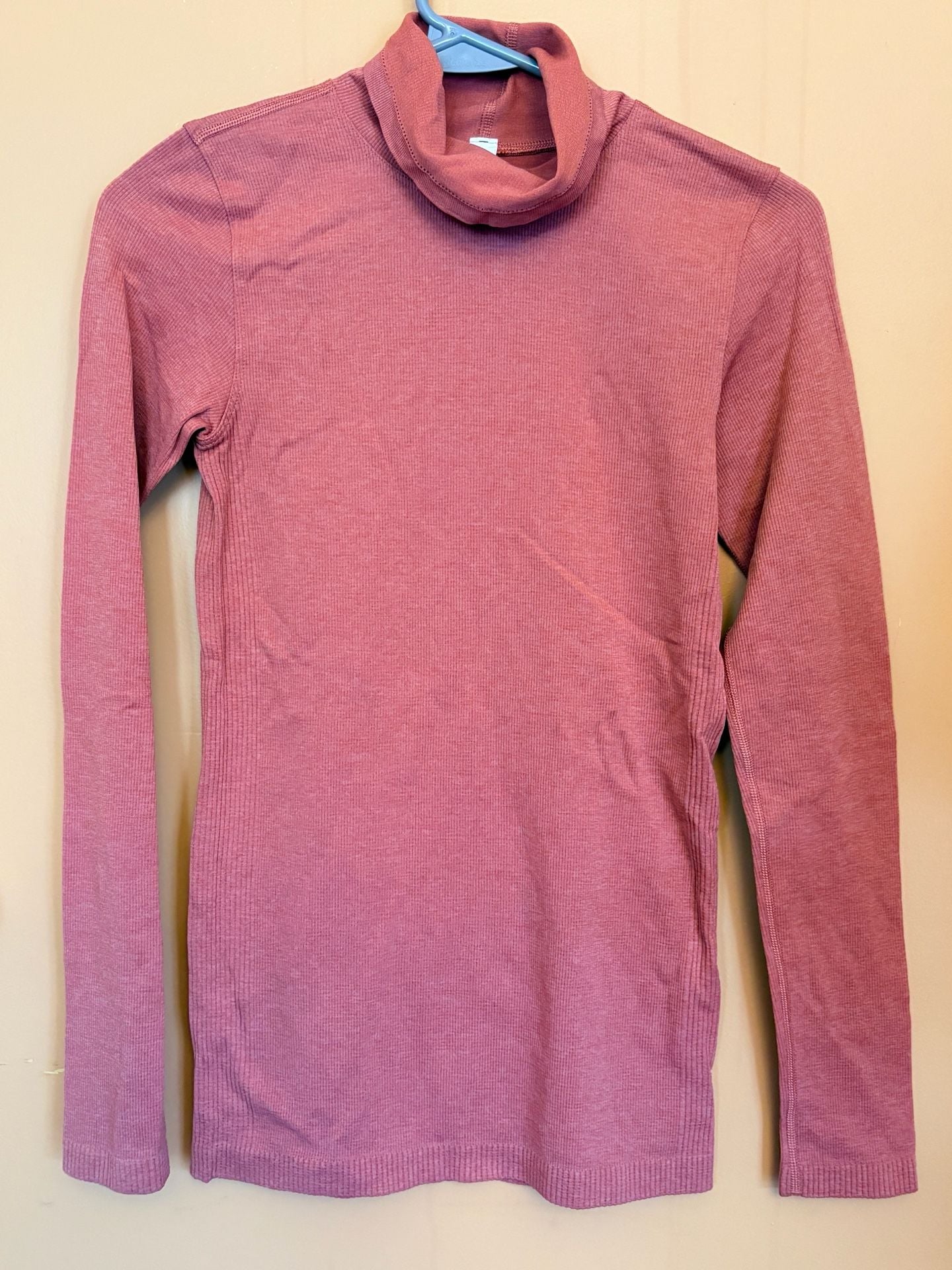Lululemon Rest Less Pullover Ribbed Turtleneck Size 6 3