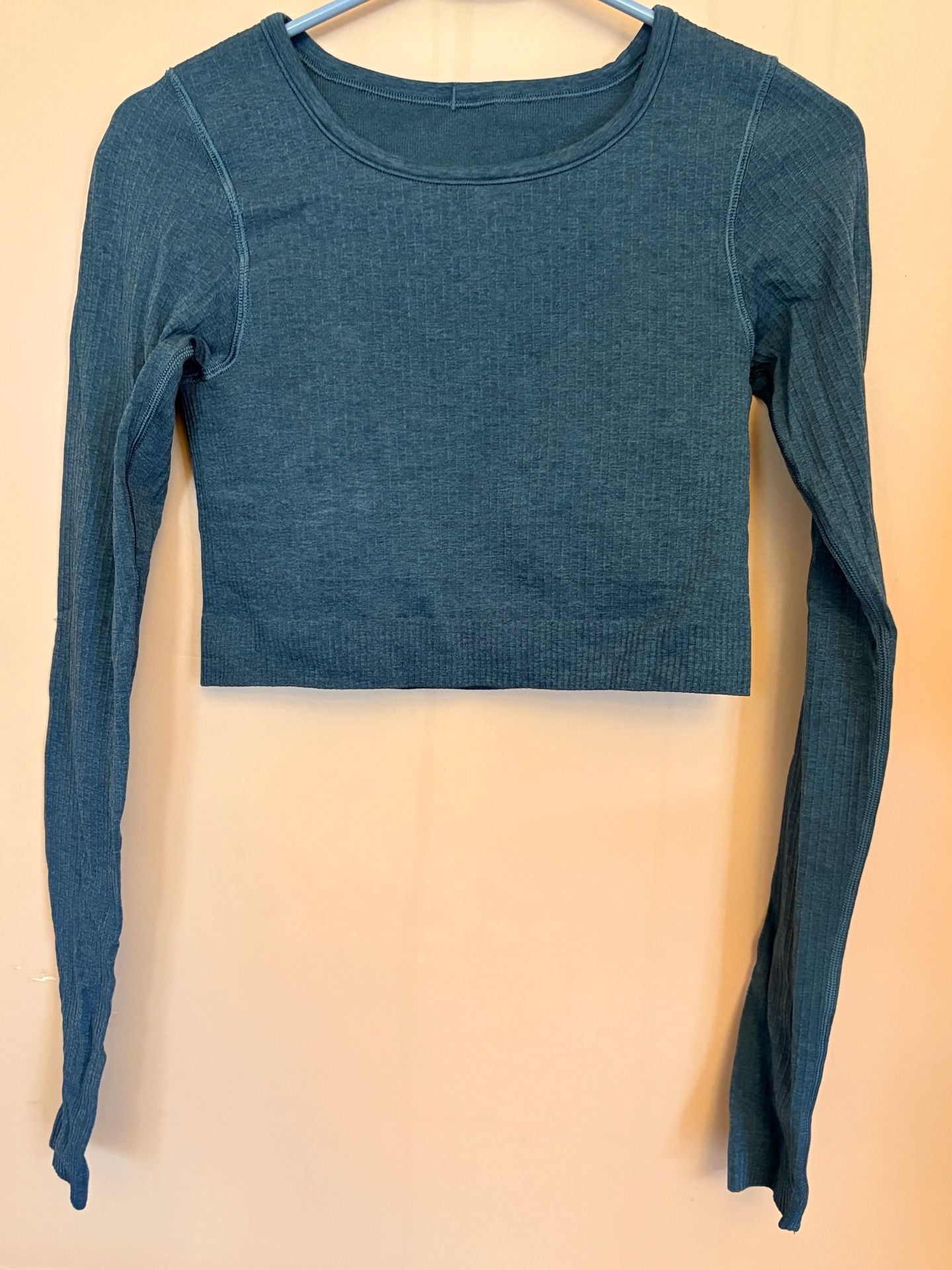 Lululemon Ebb to Street Long-Sleeve Crop Top Size 4 3