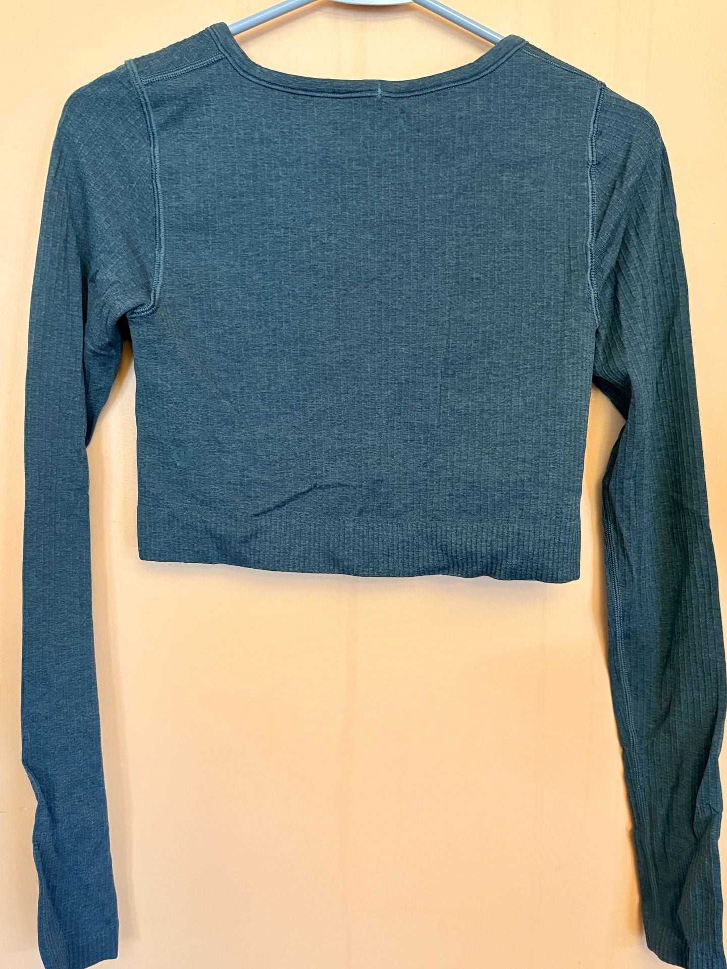 Lululemon Ebb to Street Long-Sleeve Crop Top Size 4 4