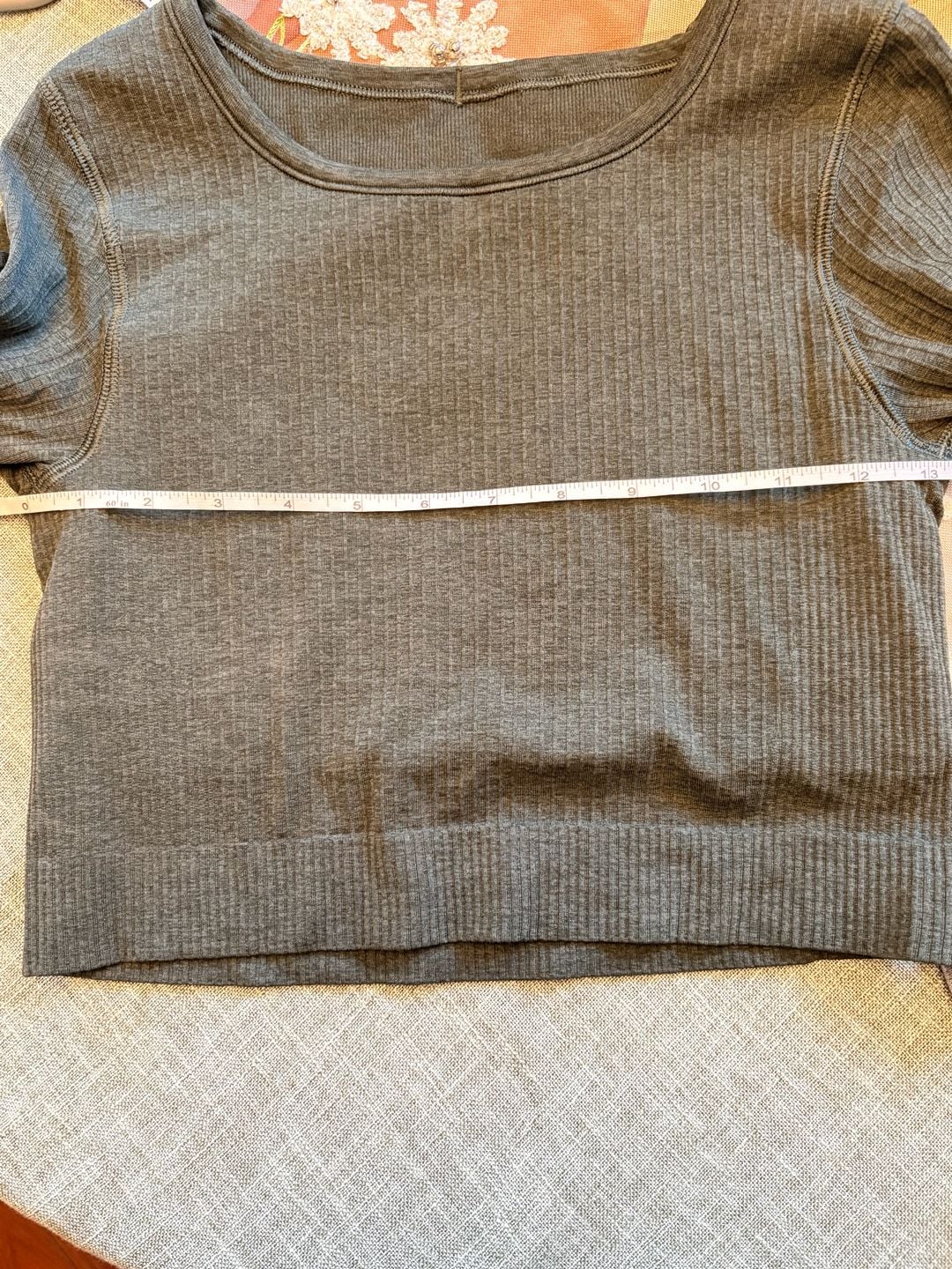 Lululemon Ebb to Street Long-Sleeve Crop Top Size 4 8
