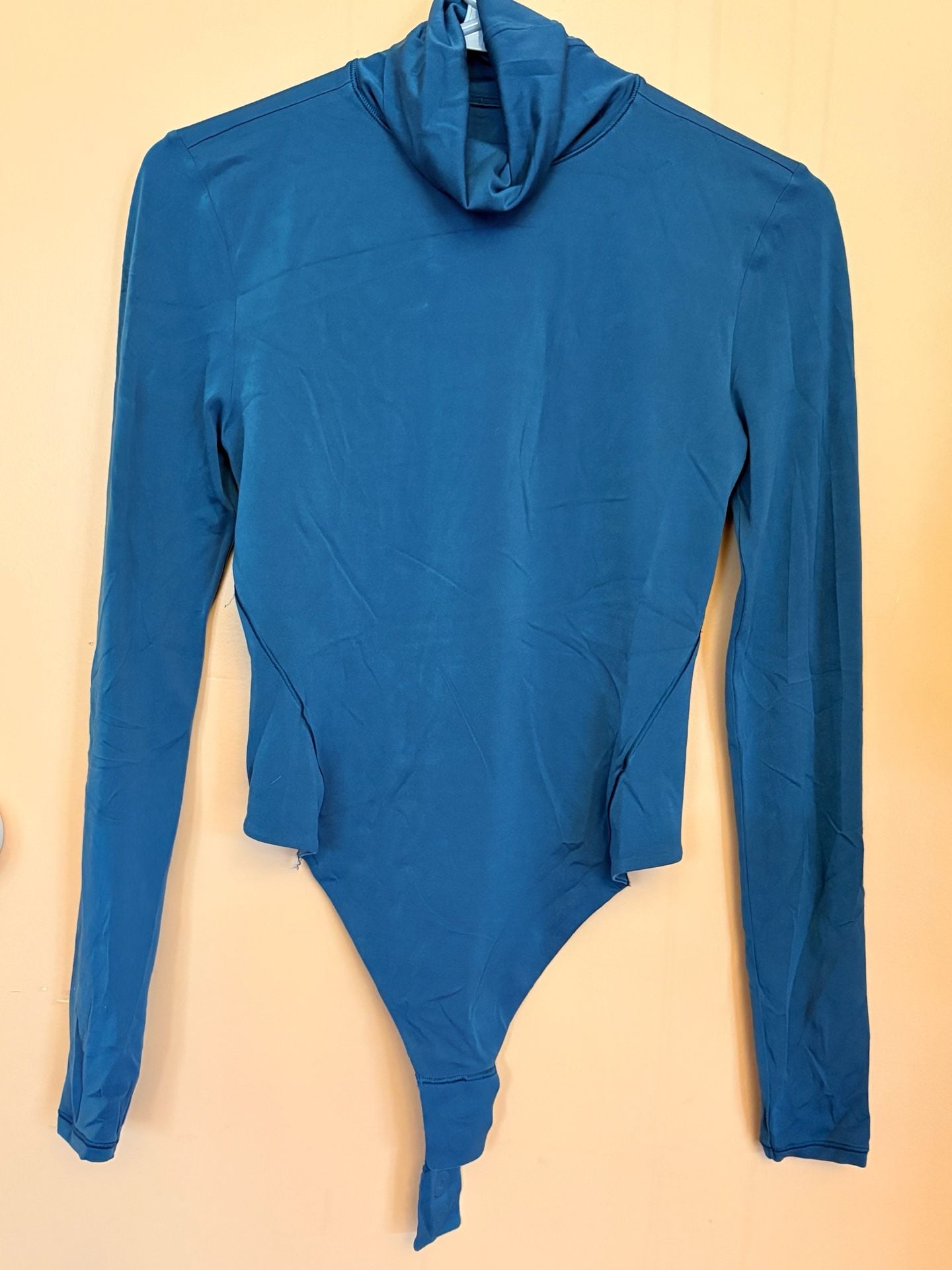 Lululemon Wundermost Ultra-Soft Nulu Turtleneck Bodysuit - Storm Teal 3